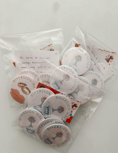 hapas personalizadas para comunión en eventos en Málaga organizados por Diversión Málaga