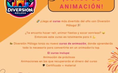 ¡Nuevo Curso de Animación de Diversión Málaga: conviértete en el alma de la fiesta!